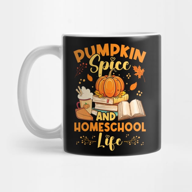 Pumpkin Spice and Homeschool Life Funny Homeschooler by antrazdixonlda